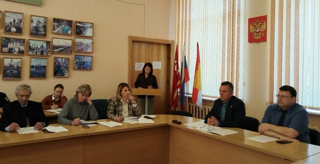 На заседании Дорогобужской окружной Думы